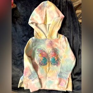 Butterfly Tie-Dye Hoodie